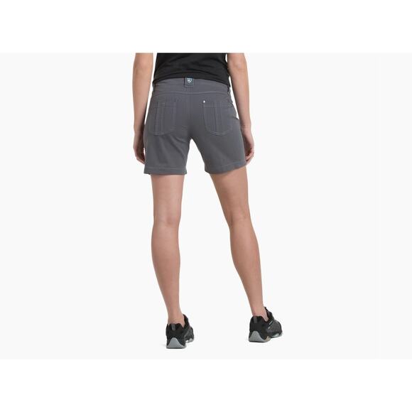 Kuhl KuhlKURVE Women's Splash 5.5" Shorts Gray Size 8 NWT Hiking Outdoor Camping - Picture 2 of 16